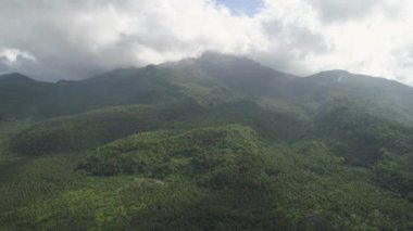 Filipinler 'deki Dağ Bölgesi.