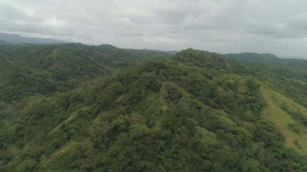 Provincia di montagna nelle Filippine. — Video Stock