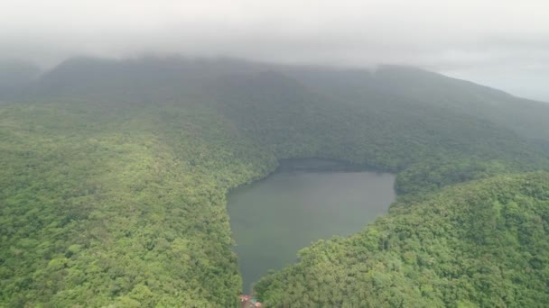 高山湖里的布鲁桑菲律宾，吕宋 — 图库视频影像