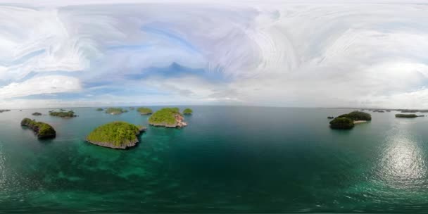 Parc national des Cent-Îles VR 360. Pangasinan, Philippines — Video