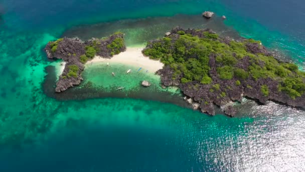 Caramoan Islands, Camarines Sur, Philippinen. — Stockvideo