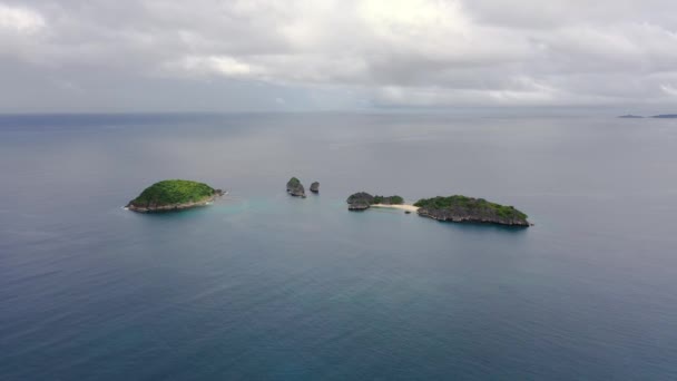 Caramoan Islands, Camarines Sur, Philippines. — стокове відео