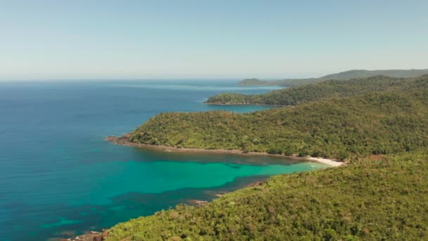 푸른 초호가 있는 열대 섬 — 비디오