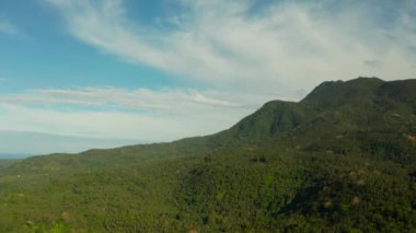Dağlarla kaplı yağmur ormanları, Filipinler, Camiguin.