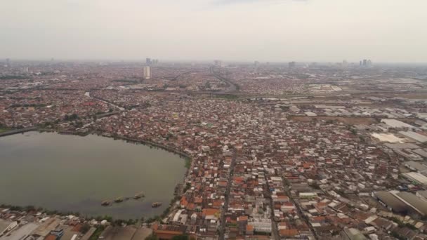 Surabaya capital leste java, indonésia — Vídeo de Stock