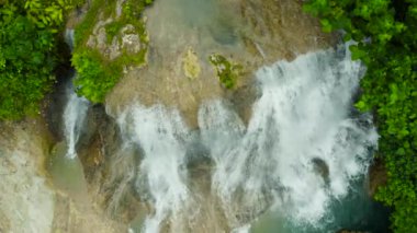 Güzel tropik şelale Filipinleri, Cebu