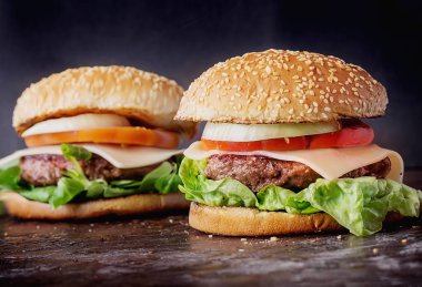 ev yapımı hamburger