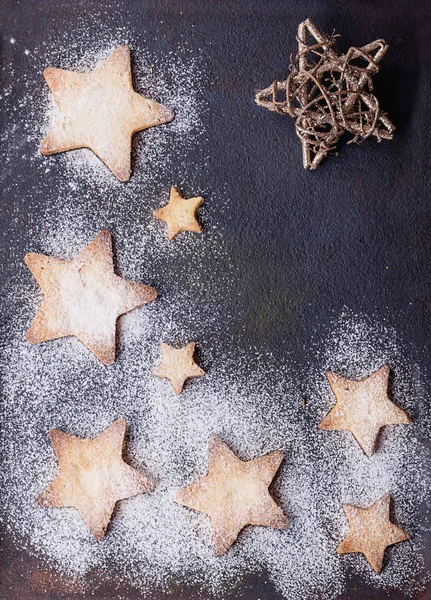 Stock image Christmas Star Cookies