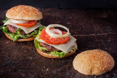 ev yapımı hamburger