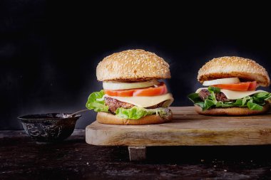 ev yapımı hamburger