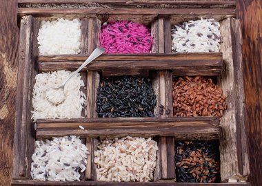 Çeşitli pirinç ayarla