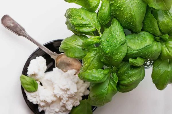 Färsk hemlagad Pasta och Ravioli — Stockfoto