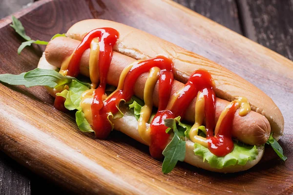 Hot Dog fatto in casa — Foto Stock