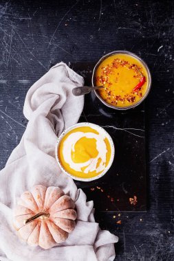 ev yapımı kabak çorbası