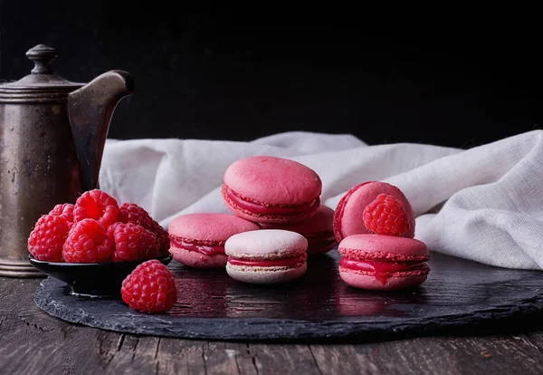 Hausgemachte französische Macarons — Stockfoto