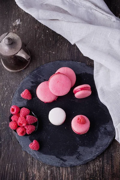 Hausgemachte französische Macarons — Stockfoto