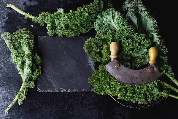 Organic Kale Cabbage — Stock Photo, Image