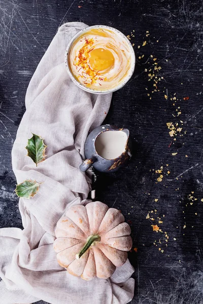 Soupe de citrouille maison — Photo