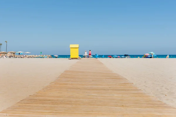 Playa de Xabia en el Mediterráneo Costa Blanca España — Foto de Stock