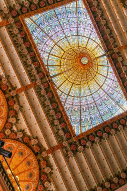 Palau de la Musica Catalana veya müzik Barcelona Palace, Spai