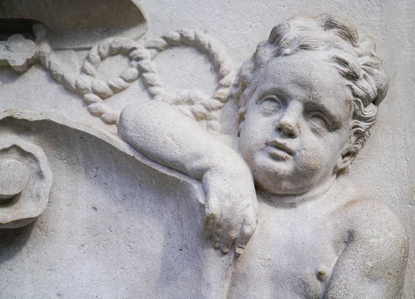 Dış Salzburg Katedrali mimari detay.