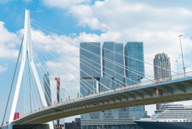 Ticari ufuk çizgisi Rotterdam