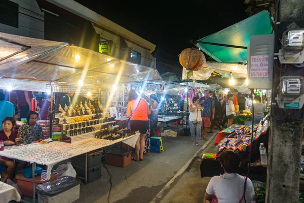 Koh Samui Pazar gece pazarı — Stok fotoğraf