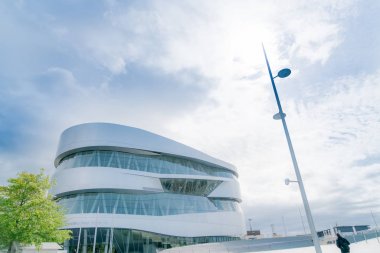 Dış mimari modern Mercedes Müzesi öyküsü