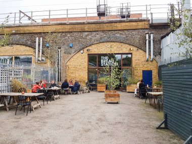 Rustik trendy tarzı Cafe ve pastane 