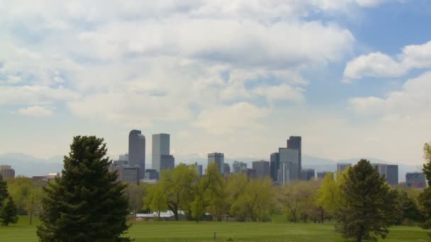 Denver Golf Course Time-lapse — Stock Video