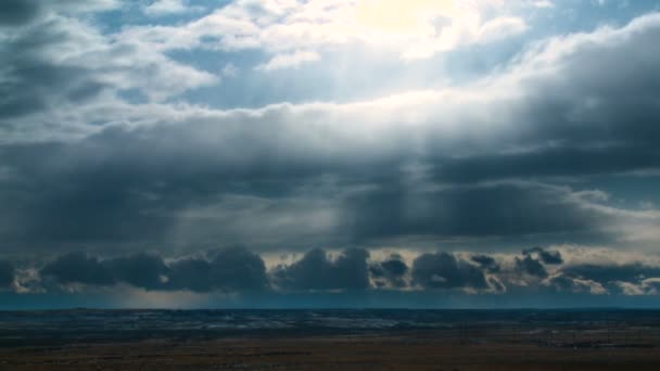 Bulut Scape hızlandırılmış — Stok video