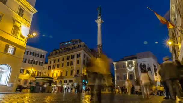 Colonna romana Time-lapse — Video Stock