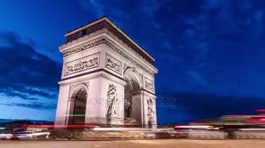 Arc De Triomphe hızlandırılmış