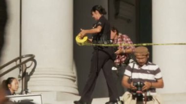 Belediye Binası polis teyp