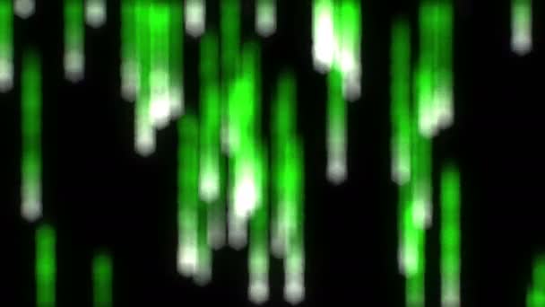 Matrice binaire Boucle de pluie, floue 