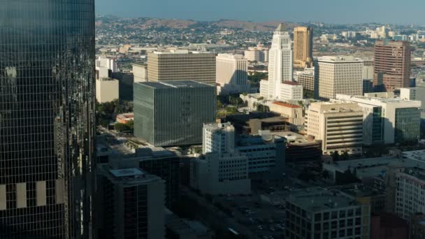 DTLA ombre time-lapse in aumento — Video Stock