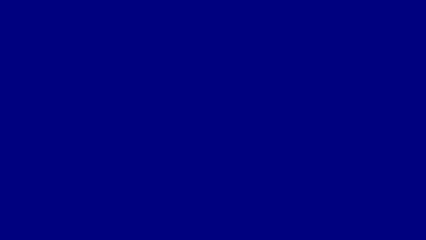 Escanea código azul Scramble — Vídeo de stock
