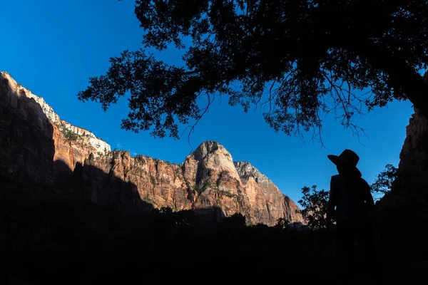 Zion 'da Yürüyüş yapan Kadın