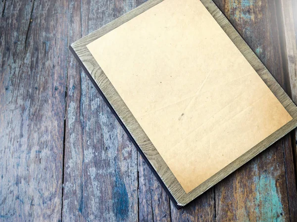 旧纸,关于棕色老化木料 — 图库照片