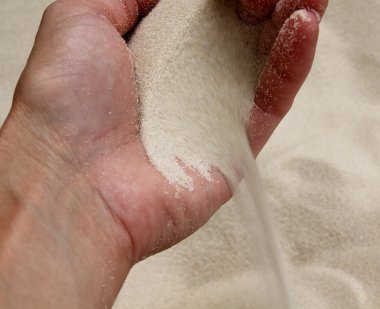 Kuru kum deniz, doğal arka plan doku