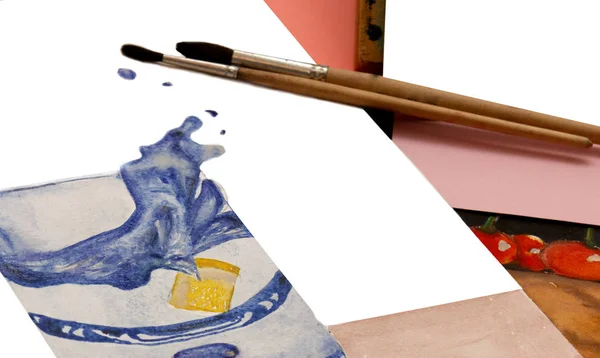 yaratıcı kroki çizim suluboya ile yaratıcı süreç