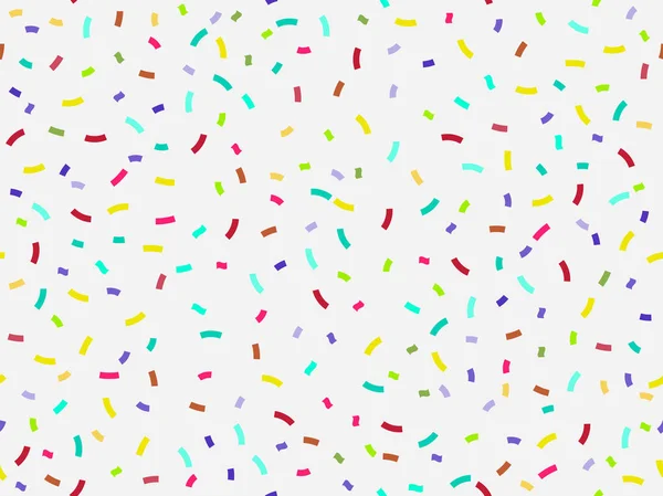 Renkli konfeti seamless modeli. Vektör çizim.