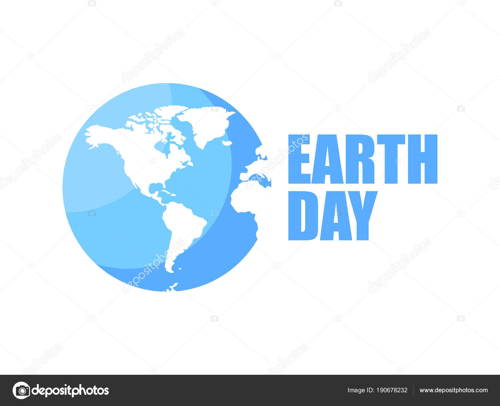 Logo Earth D Earth Day Logo Design 22 April Blue And White