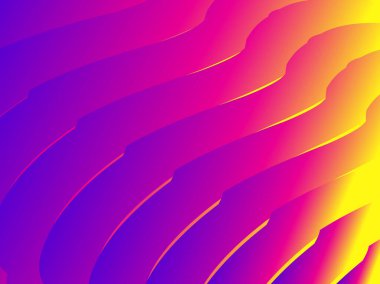 Geometrik sıvı şekilli renkli, soyut bir arkaplan. Moda tasarım şablonu canlı renkler içeriyor. Vektör illüstrasyonu