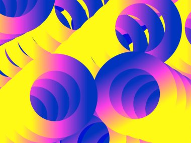 Geometrik sıvı şekilli renkli, soyut bir arkaplan. Moda tasarım şablonu canlı renkler içeriyor. Vektör illüstrasyonu