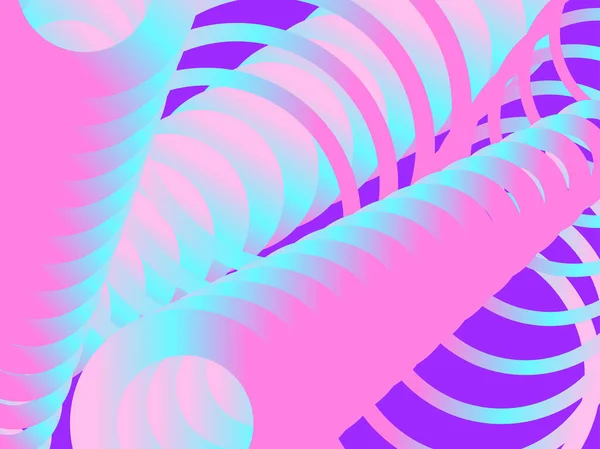 기하학적 형태의 추상적 배경의 색깔의 유행하는 디자인 템플릿 일러스트 — 스톡 벡터
