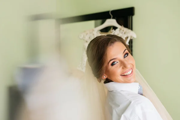 La novia el día de su matrimonio — Foto de Stock