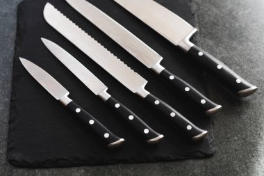 Mutfak bıçakları Dilimleme için iyi bir set