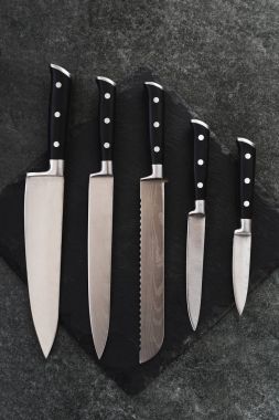 Mutfak bıçakları Dilimleme için iyi bir set