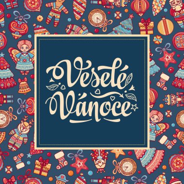 Çek dili. Vesele Vanoce. Noel mesajı. 